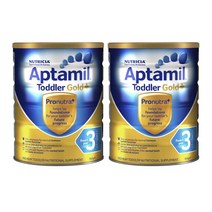 Aptamil 압타밀 토들러 골드 플러스 3단계 분유 900g 2팩 Gold Plus Toddler Nutritional Supplement
