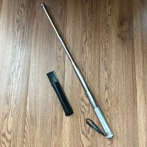 호진용지팡이 삼단봉 자기방어스틱 삼단봉 호신용품 호신용삼단봉 호신봉, 4.화이트 쿼드+곤봉 커버