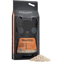 Rufus Coco WeeKitty | Natural Flushable Clumping Cat Litter | Low Tracking Biodegradable Pellets |, 1
