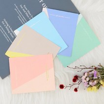 파스텔 축하메세지 카드 감사엽서 초대장 회사 돌잔치, 색상, 하늘색