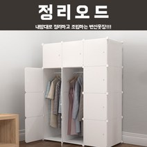 정리오드 2컬러 코너장 조립식옷장 물품보관함 옷장수납방법 원룸옷장 틈새옷장 옷보관함 발수납장 간이옷장 라커룸 미니신발장 베이비옷장 옷장추천 신발장정리 옷방정리 학생옷장 변신옷장, 블랙, 일반