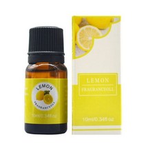 아로 향수 비누 디퓨저용 오일 10ml 에센셜 로즈 민트 샌들우드 양초 만들기 DIY 에어 프레시 라벤더, Lemon1