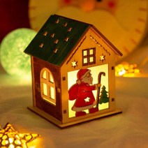 [크리스마스 조명 무드등 만들기세트] 크리스마스 장식 불빛 등, 4. 성탄절