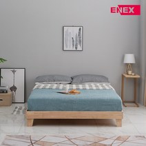 에넥스 ExB55 원목 무헤드 슈퍼싱글 침대프레임 퀸 Q, 슈퍼싱글( SS)