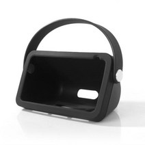 6.5인치스피커 자동차스피커 우퍼스피커 핸들 케이스 알렉사 에코 쇼 보호 실리콘 스마트 스피커 방진, SH5 Case Black