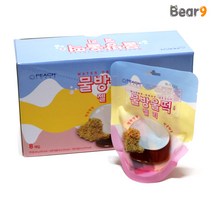 3800 물방울떡 젤리 80g 간식 간식먹방 과자 스낵 모찌 와라비모찌 콩가루 흑당 시럽 먹방 아이템 유튜브 틱톡 숏츠 릴스, 단품