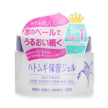 I-MJU - 하또무기 스킨 컨디셔닝 젤, White, 180g/6oz