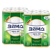크리넥스 피톤치드케어 3겹 27m 30롤 화장지 X2