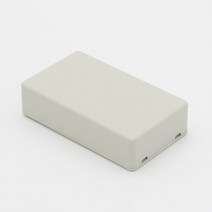 정션박스 분전함방수 전자 프로젝트 상자 인클로저 플라스틱 커버 케이스 85x50x21mm PCB 와이어 정션 박스, 01 WHITE