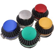 에어드라이필터 PCX 에어필터 오토바이 1pcs 42mm58mm 에어 필터 2 스트로크, 42mm 골드