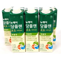 대상 뉴케어 당플랜 프로 230ml x 10팩/곡물맛 당뇨환자용 균형영양식