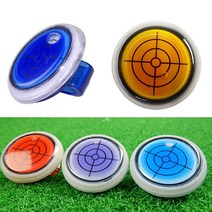 올매 수평계볼마커 수평계 공기방울 볼마커 볼마커 골프볼마커 필드수평계 골프수평계, 색상랜덤