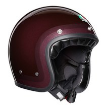 [AGV 헬멧] 오픈페이스 클래식 X70 트로페오 퍼플 레드