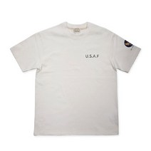 밀리터리박스 그롭스 US AIR FOCE 반팔 티셔츠(아이보리)