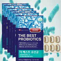 새희망플러스 100억유상균 캐나다 수입 람노플알파 유산균 6개월분 (8059133), 30캡슐입_6박스