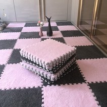 거실매트 러그 조립매트 퍼즐매트 털카페트 러그매트