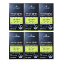 뉴트리코어 비타민B 컴플렉스 60정 x 6개