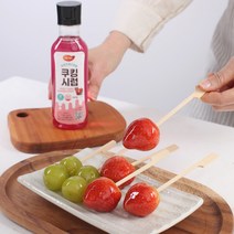 [탕후루] 쿠킹시럽_애플캔디/링고아메/후르츠캔디 전용 340ml, 2개입