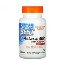 닥터스베스트 아스타잔틴 6mg 90정 Astaxanthin with AstaReal, 1개, 기본