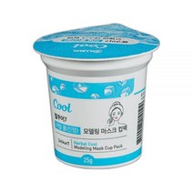 젤쿠어 쿨 모델링팩 컵팩 고무팩 진정 수분 쿨링 팩 청량감, 옵션 02. 참숯