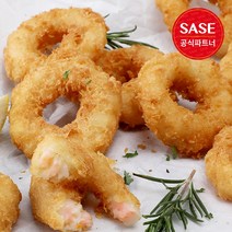 비비수산 새우2마리가 통째로 들어가 식감이 살아있는 통새우링 736g, 1개