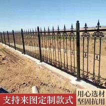 주물휀스 펜스 울타리 담장 난간대 철제 말 강철 난간 야외 볼 밀 주철 단단한 학교 커뮤니티 빌라 정원 벽, [02]  직접 공급
