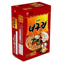 농심 너구리 120g x 20개 라면사리 레시피 전문 라멘 생 코스트코, 상세페이지 참조