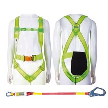 (모두팜) 산업용 안전벨트 안전그네 건설 공사장 고소작업 추락방지 생명줄 죔줄 안전대 건설현장안전벨트, 허리그네(AL) 대구경 웨빙