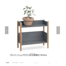 소나무 미니팬트리 수납장 팬트리장, 연두회색-이중(현품)일본원단정품