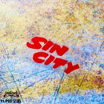 방수 TLP 펀칭 차량용스티커 죄악 지 성남 시티 SINCITY 범람 고치다 흑백 영화 클래식 영문 1126028381, 레드 (15 *7cm )