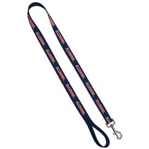 Moose Pet Wear 목줄 2.54cm x 1.88m1인치 6피트 일리노이 대학교 블루 USA 미국