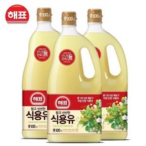 해표 콩기름 식용유 1.8L, 3개