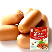 청정원 불고기 비엔나 1kg 가정용 소세지