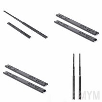 1개배송 슬라이드 3단 서랍레일 44CM 가구 서랍 레일 서랍장 레일 교체