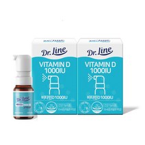 [액상비타민] 닥터라인 비타민D 1000IU 스프레이 ( 5개월분 x 1개 ), 2개, 10ml