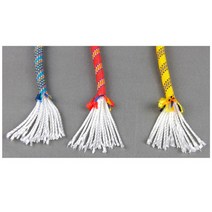 줄다리기 줄 밧줄 로프 등산용 P54-8mm 야외 등반 암벽 장비 보조/안전/속도 드롭/구명 로프/암벽 로프 안, 02 1 m Random Color