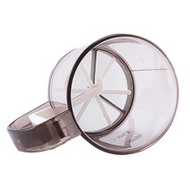 가성비 Handheld Flour Sieve Kitchen Semi automatic Sieve Cup Baking Tool 호환, 단일옵션