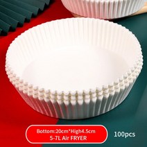 오븐랙 식세기장 특수 종이 에어 프라이어 베이킹 오일 방지 흡수 바베큐 플레이트 음식 오븐 팬 패드 주방 액세서리, Wh100pcs20x45