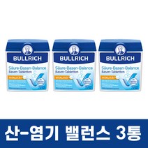 Bullrich 불리히 산 염기 균형 정제 180정 3통, 3개