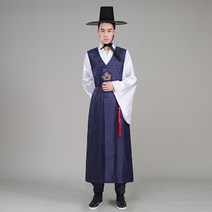 남자 궁중 한복 두루마기 의상 용품 촬영 명절 공연 연극