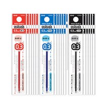 자바 셀렉트 나노3겔 볼펜 리필심 0.3mm 1타 24개입, 검정