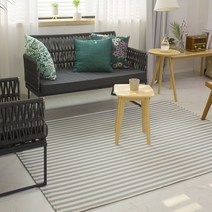 거실여름매트 시어서커러그 침실 여름용 100X150cm, 색상:01.스트라이프(100X150cm)