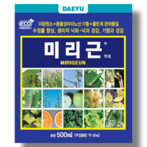 대유 미리근 액상 500ml 동물성 아미노산 미량요소 액제, 단품, 1개
