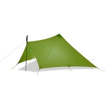텐트 빅돔 백패킹 쉘터 대형 차박 감성 Flame39s creed trailstar, 20d 녹색