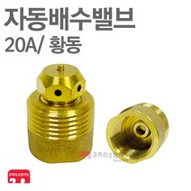 자동배수밸브 20A 황동 오토드립밸브 연결송수구 소방, 1개