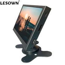 LCD 광고 화면 앨범 플레이어 7 인치 LCD 디스플레이 IPS LCD 디스플레이 스피커 USB 플러그 앤 플레이가있는 1024x600 USB 비디오 플레이어, 7 inch
