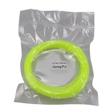 10 미터 pla 1.75mm 필라멘트 인쇄 재료 플라스틱 3d 프린터 압출기 펜 액세서리 블랙 화이트 레드 컬러풀 레인보우, 빛나는 노란색
