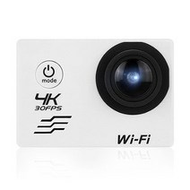 유프로 프리미엄 4K 방수 가성비 액션캠 자전거 오토바이 블랙박스, 유프로 기본, 화이트, 32GB