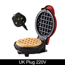 붕어빵 mini electric waffle maker eggette pan mini, 영국 플러그
