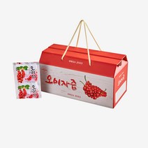 그담푸드 생오미자즙 선물박스 30포 100% 오미자 착즙 진액 원액 액기스, 달콤한 오미자